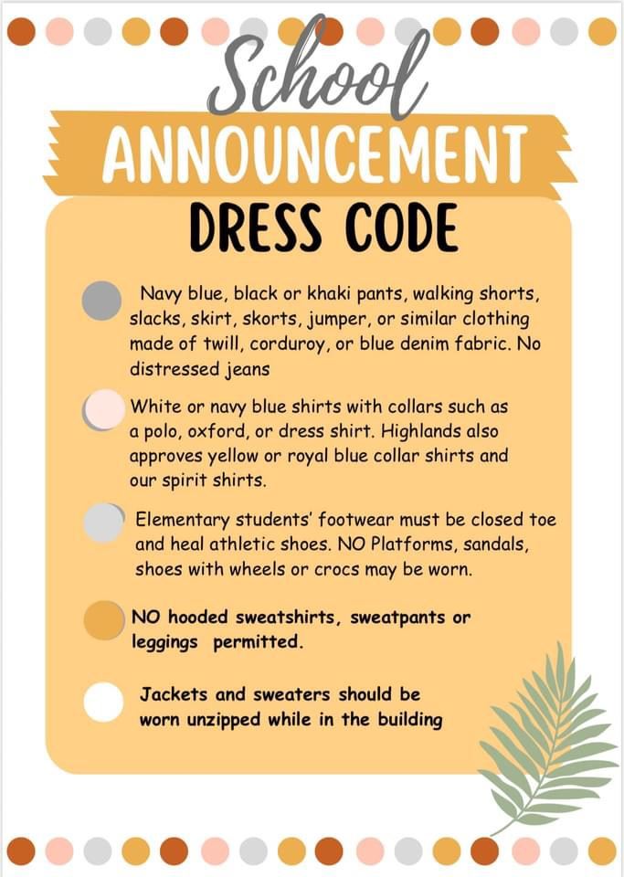  Dress Code